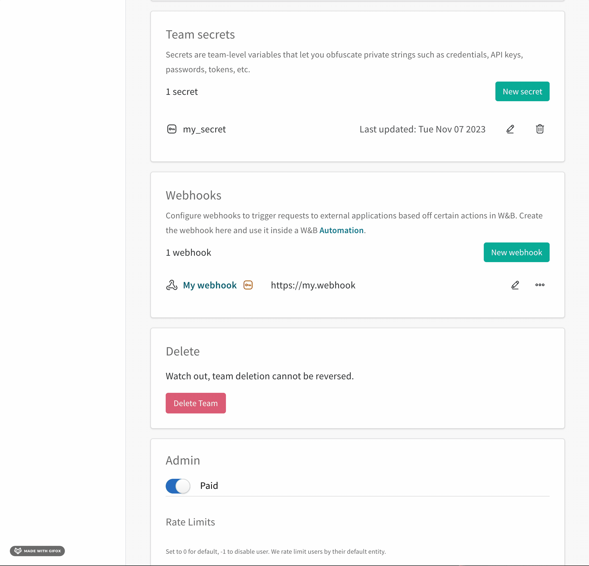 Demo of testing a webhook